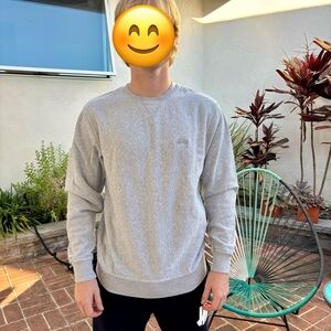 Stussy Men's Long-Sleeve Sweatshirt - Gray